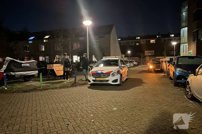 Fietsbezorger bedreigd, overvaller vlucht