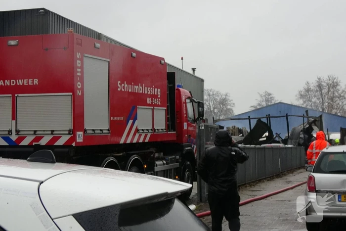 Loods in as na grote brand