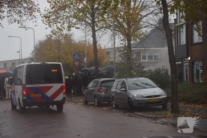 Veel politie-inzet nadat Sinterklaasintocht verstoord word