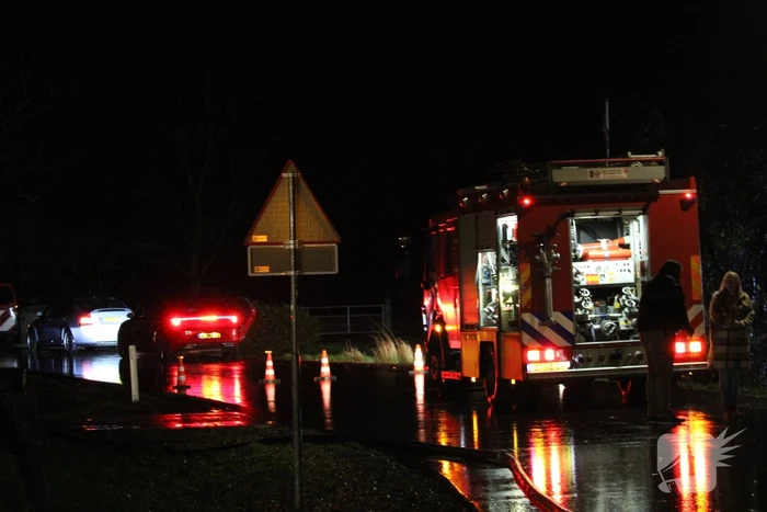 Gebouwbrand geblust door brandweer