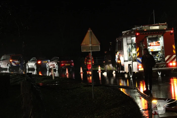 Gebouwbrand geblust door brandweer