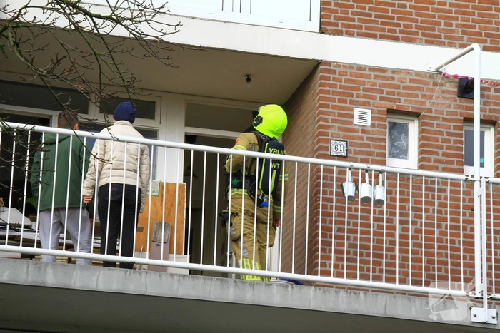 Loszittende slang zorgt voor gaslucht in appartement