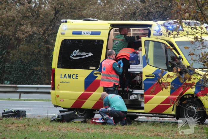 Moterrijders gewond na ongeval