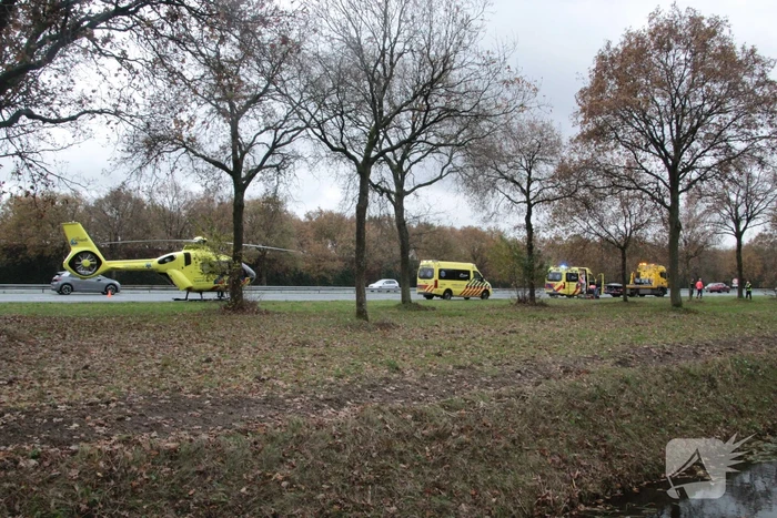 Moterrijders gewond na ongeval