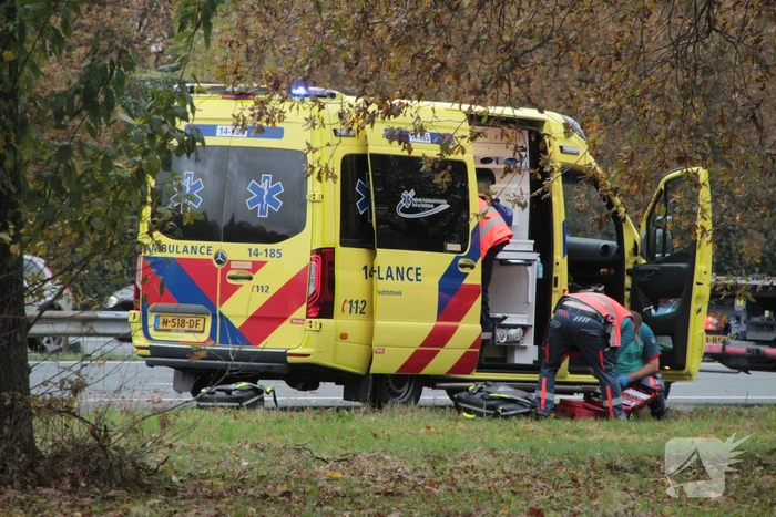 Moterrijders gewond na ongeval