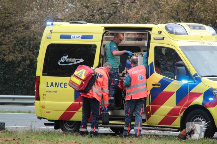 Moterrijders gewond na ongeval