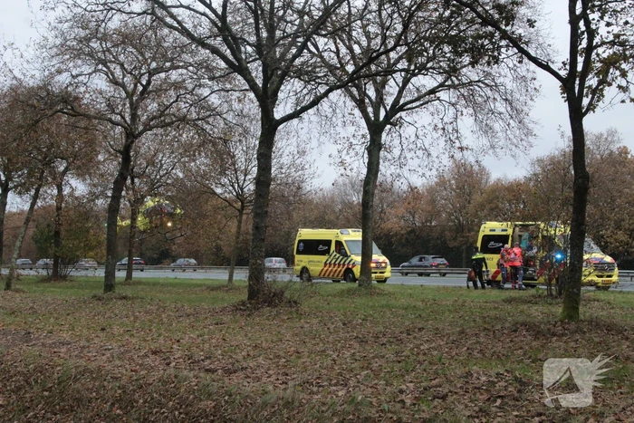 Moterrijders gewond na ongeval