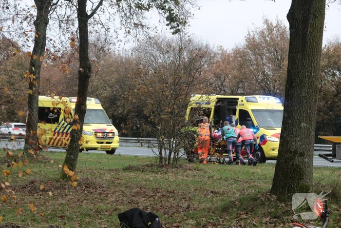 Moterrijders gewond na ongeval