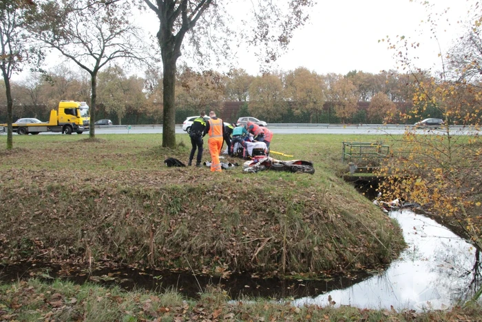 Moterrijders gewond na ongeval