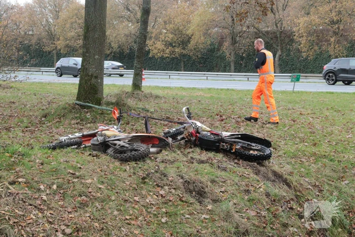 Moterrijders gewond na ongeval