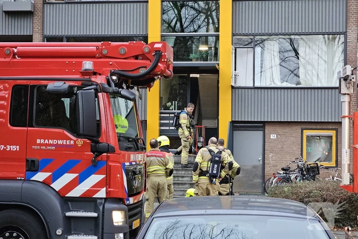 Gewonden na felle brand in flat