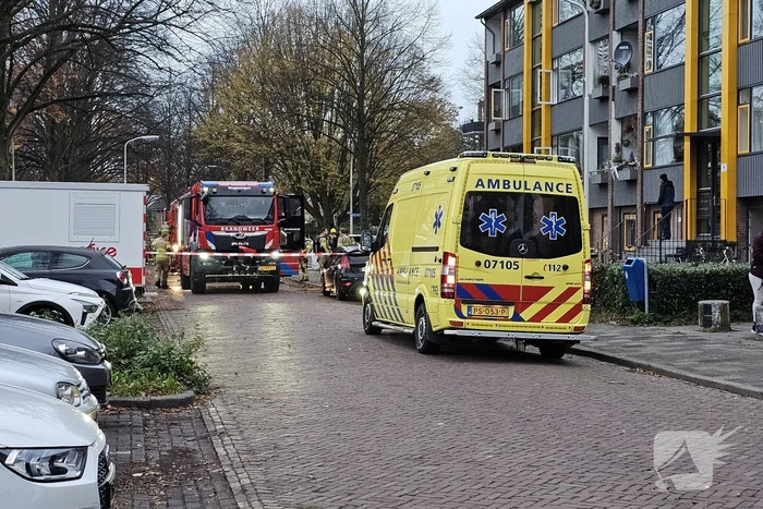 Gewonden na felle brand in flat
