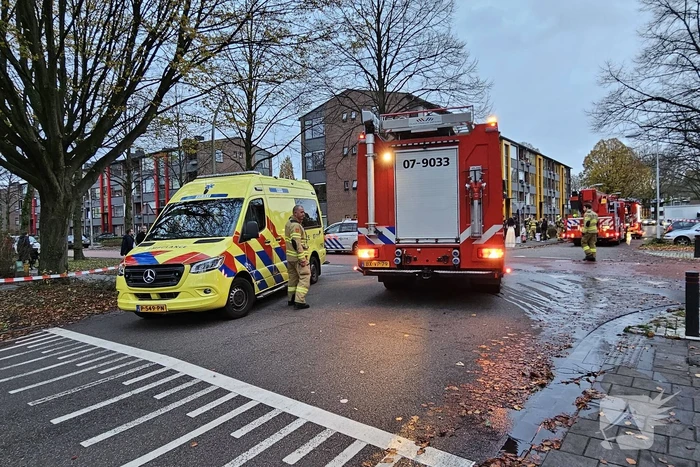 Gewonden na felle brand in flat