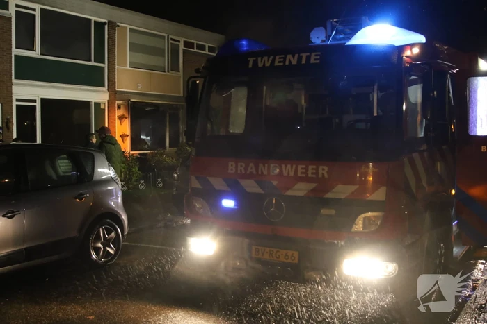 Veel rook door brand in woning