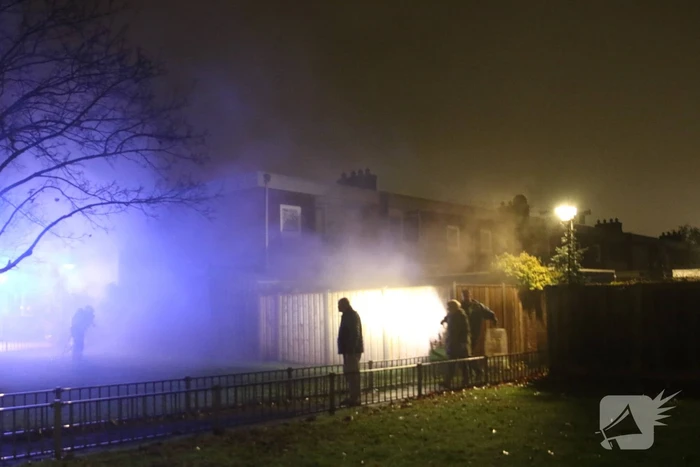 Veel rook door brand in woning