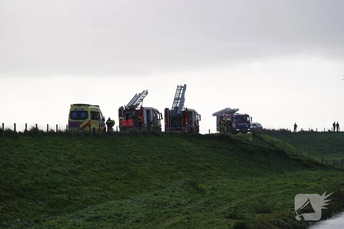 Explosiegevaar bij felle brand in woning