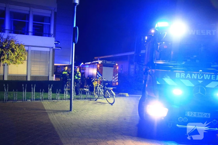 Brand in kelder van ziekenhuis