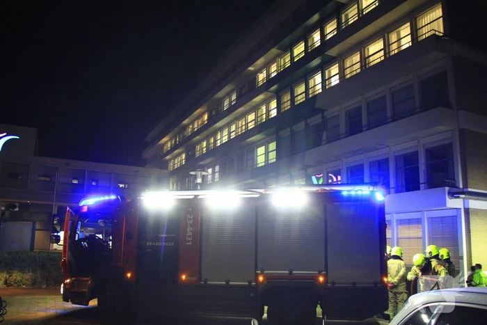 Brand in kelder van ziekenhuis