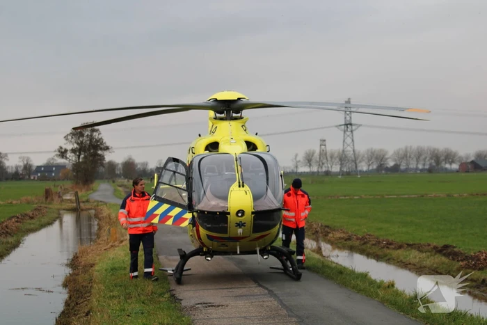 Traumahelikopter ingezet voor medische noodsituatie