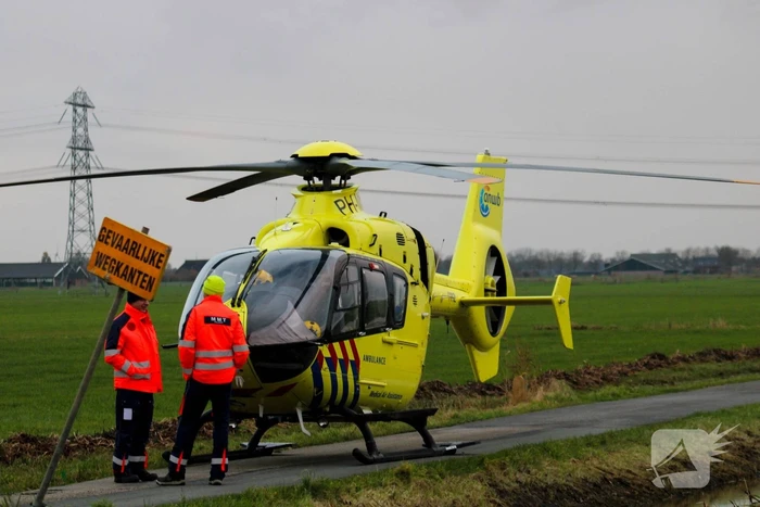 Traumahelikopter ingezet voor medische noodsituatie