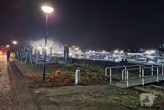 brand buiten de waterpoort gorinchem