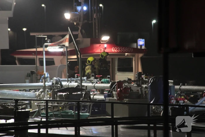Brand aan boord van tanker