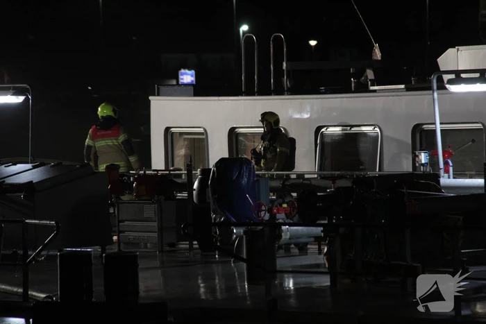 Brand aan boord van tanker