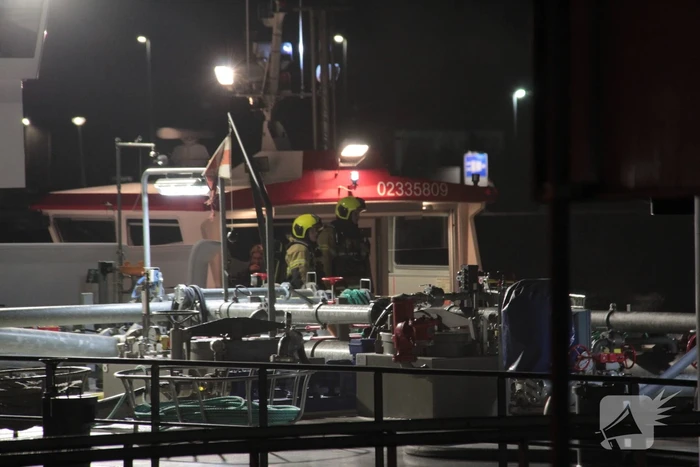 Brand aan boord van tanker