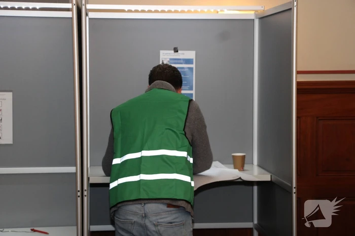 In de rij voor tweede kamerverkiezingen