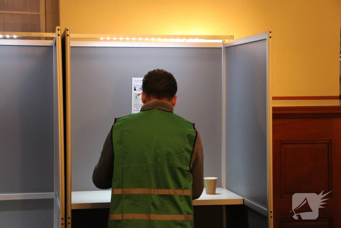 In de rij voor tweede kamerverkiezingen