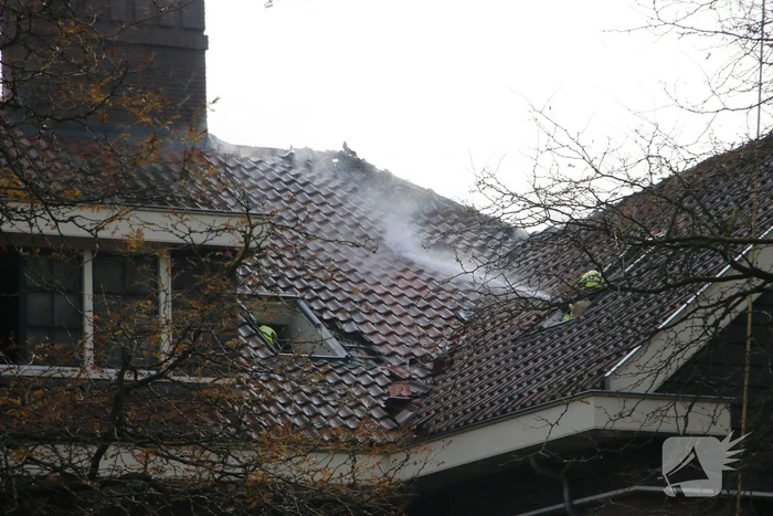 Zeer grote brand in appartementencomplex