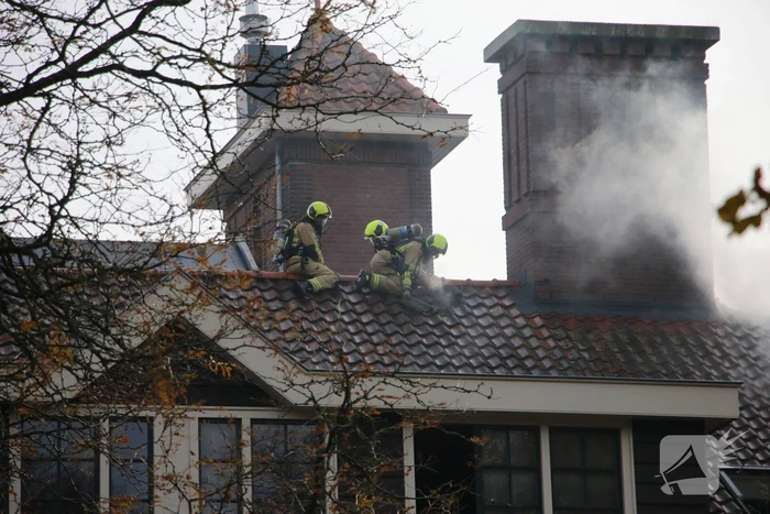 Zeer grote brand in appartementencomplex