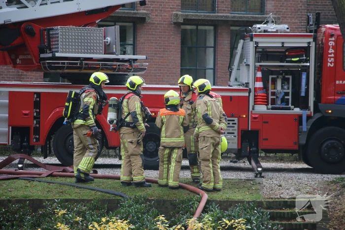 Zeer grote brand in appartementencomplex