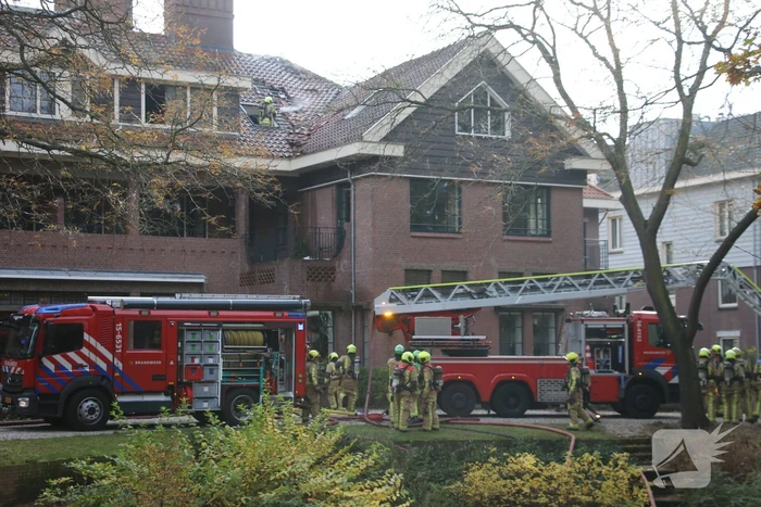 Zeer grote brand in appartementencomplex