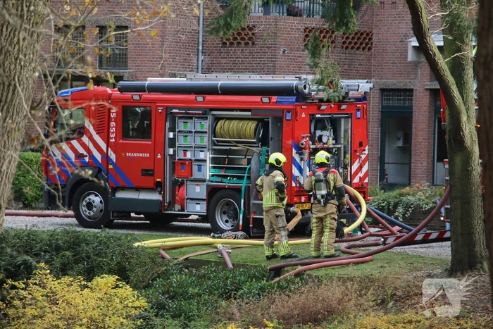 Zeer grote brand in appartementencomplex