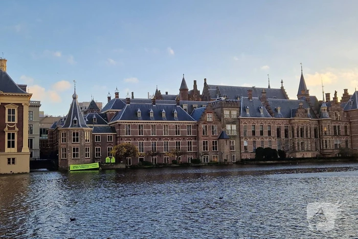 Demonstratie bij torentje na winst PVV