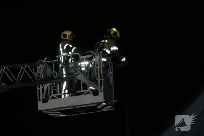Brand in schoorsteen snel onder controle