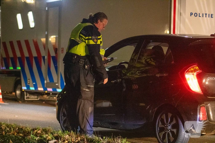 Politie houdt grote verkeerscontrole
