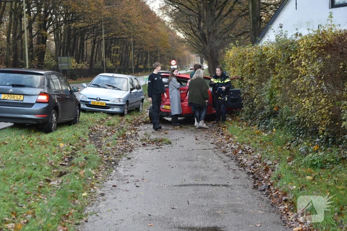 Veel schade bij aanrijding tussen twee voertuigen