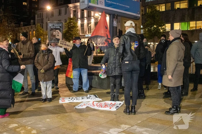 Demonstratie tegen winst PVV