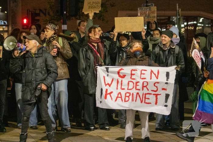 Demonstratie tegen winst PVV