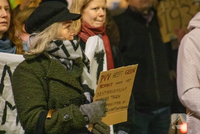 Demonstratie tegen winst PVV