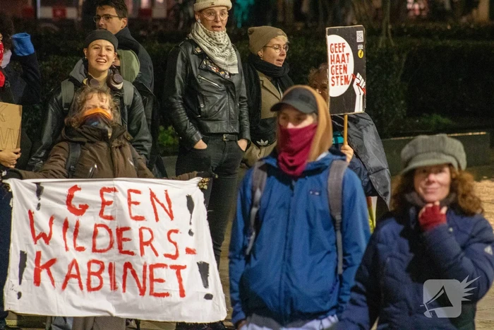 Demonstratie tegen winst PVV