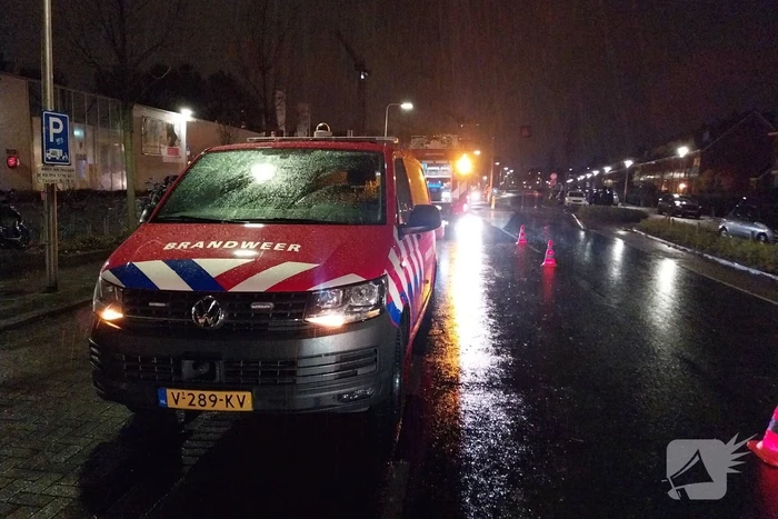 Zwembad ontruimd vanwege brand