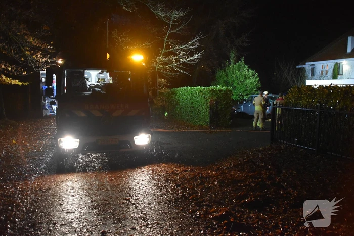 Pelletkachel vat vlam in woning