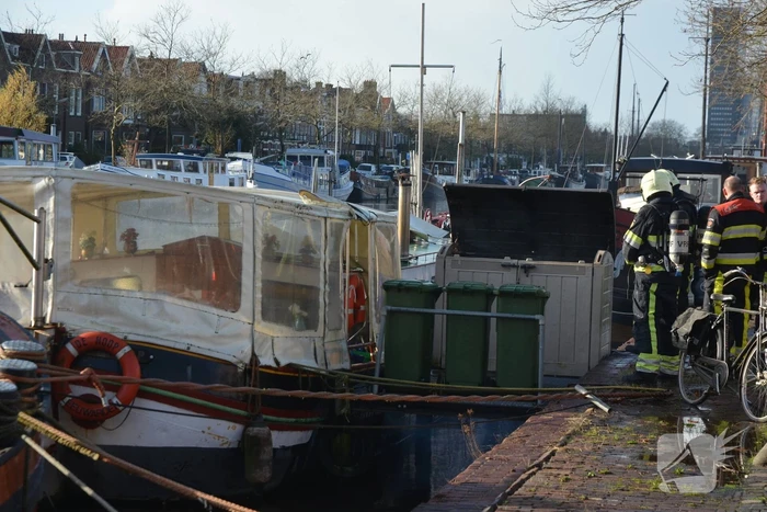 Onderzoek naar rookontwikkeling op woonboot