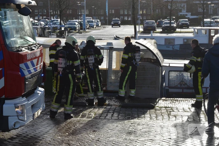 Onderzoek naar rookontwikkeling op woonboot