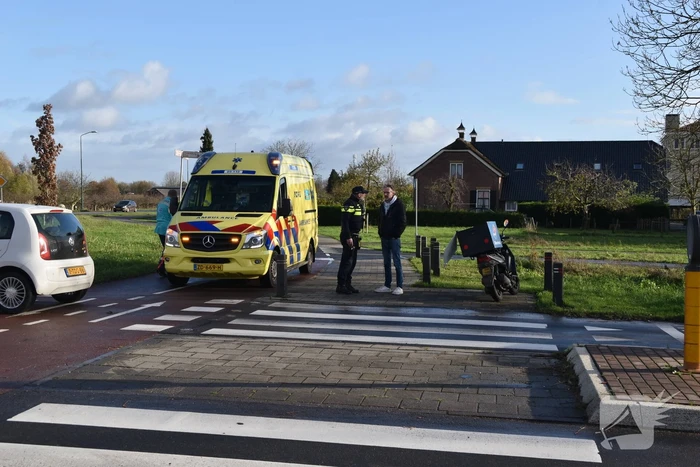 Scooterrijder gewond n aval door remactie