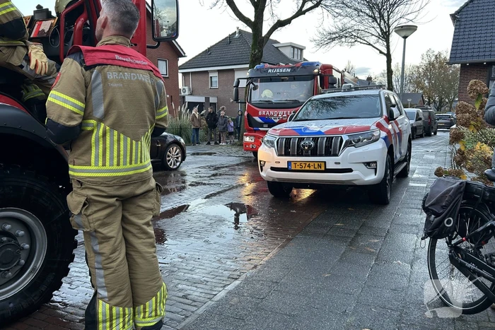 Schuurbrand blijkt brandende vuurton