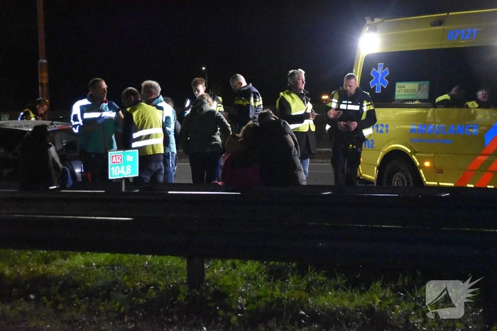Gewonde bij ongeval op snelweg